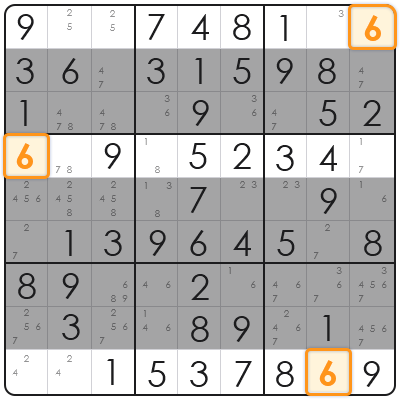 sudoku x wing strategy